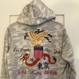 🍀 Lucky Brand Vintage Hoodie🍀